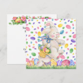 Uitnodiging voor Pasen (Egg Hunt) (Voorkant / Achterkant)