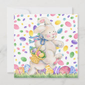 Uitnodiging voor Pasen (Egg Hunt) (Voorkant)