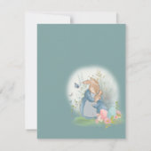 uitnodiging voor Pasen met Peter Rabbit (Achterkant)