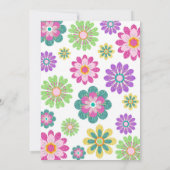 Uitnodiging voor Pasen voor broers en zussen (Achterkant)