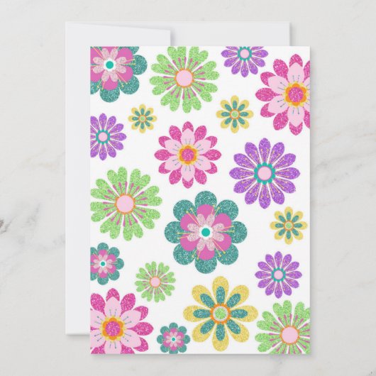 Uitnodiging voor Pasen voor broers en zussen (Achterkant)