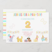 Uitnodiging voor Paw-Tay (Voorkant / Achterkant)