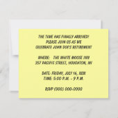 UITNODIGING VOOR PENSIOENFEEST ~ BALLONNEN & HORLO (Achterkant)