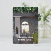 Uitnodiging voor pensioenpartij (Staand voorkant)