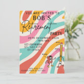 Uitnodiging voor pensionering oude computer (Staand voorkant)