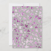 Uitnodiging voor Peonies & Bunny Vrijgezellenfeest (Achterkant)