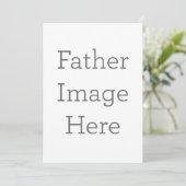 Enkele uitnodiging, Maat: 12,7  x 17,8 cm, Papier: Signature Mat, Enveloppen: Wit (Staand voorkant)