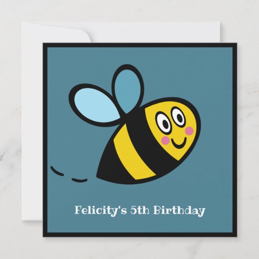 Uitnodiging voor persoonlijk gebruik van Bumblebee (Voorkant)