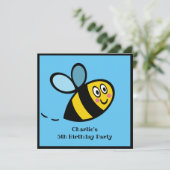 Uitnodiging voor persoonlijk gebruik van Bumblebee (Staand voorkant)