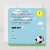 Uitnodiging voor persoonlijk gebruik van voetbalwe (Achterkant)