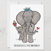 Uitnodiging voor persoonlijke feestdagen en Baby (Voorkant)