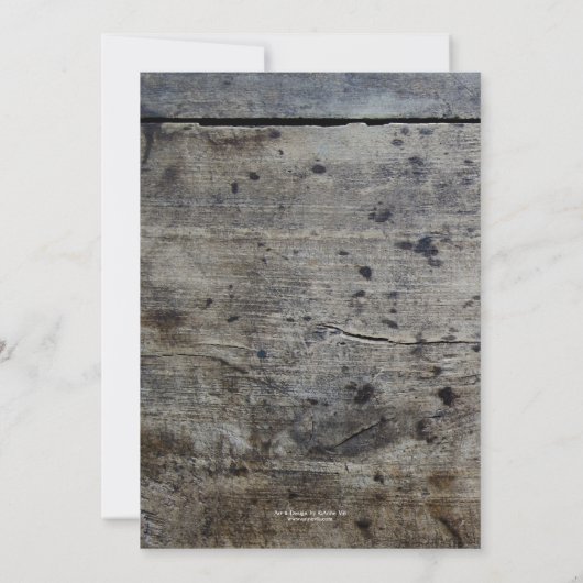 Uitnodiging voor persoonlijke fotobekroonde dag (Achterkant)