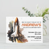 Uitnodiging voor persoonlijke kinderen op zaterdag (Staand voorkant)