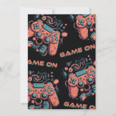 Uitnodiging voor persoonlijke kinderen op zaterdag (Achterkant)