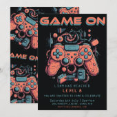 Uitnodiging voor persoonlijke kinderen op zaterdag (Voorkant / Achterkant)