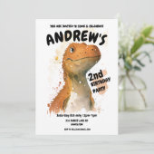 Uitnodiging voor persoonlijke kinderen op zaterdag (Staand voorkant)