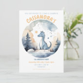 Uitnodiging voor persoonlijke kinderen op zaterdag (Staand voorkant)