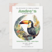 Uitnodiging voor persoonlijke kinderen op zaterdag (Voorkant / Achterkant)