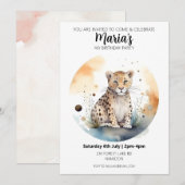 Uitnodiging voor persoonlijke kinderen op zaterdag (Voorkant / Achterkant)