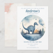 Uitnodiging voor persoonlijke kinderen op zaterdag (Voorkant / Achterkant)