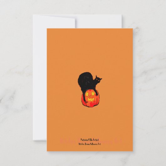 Uitnodiging voor persoonlijke uitzending in Haunte (Achterkant)