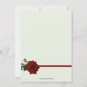 Uitnodiging voor piano Keys (Achterkant)