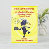 Uitnodiging voor Picklball Party (Staand voorkant)