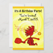 Uitnodiging voor Pickleball Joyful Party (Voorkant)