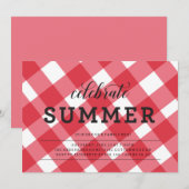 uitnodiging voor picknick bbq (Voorkant / Achterkant)