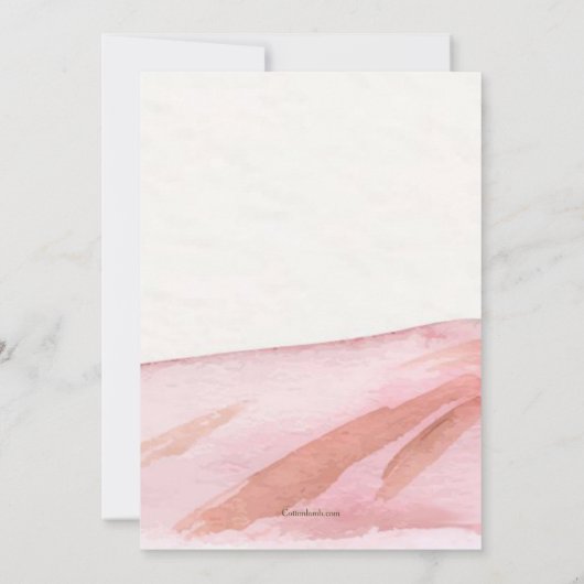 Uitnodiging voor Picnic Basket (Achterkant)