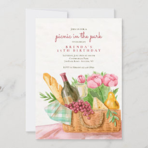 Uitnodiging voor Picnic Basket