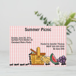 Uitnodiging voor Picnic Dieven