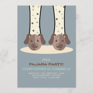 Uitnodiging voor pieppers op basis van bulkartikel