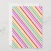 Uitnodiging voor Pizza- en Pyjamafeestje (Achterkant)