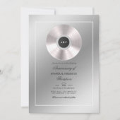 Uitnodiging voor platina huwelijksjubileum (Voorkant)