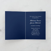 Uitnodiging voor plattelands-blue anchor nautische (Binnen)