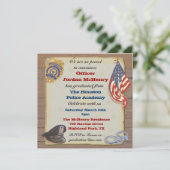 Uitnodiging voor politiebond (Staand voorkant)