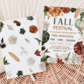 Uitnodiging voor Pompoen Herfst Festival Feest