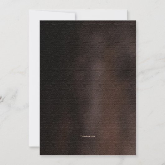 Uitnodiging voor pompoenopstelling (Achterkant)