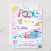 Uitnodiging voor pool (Voorkant)