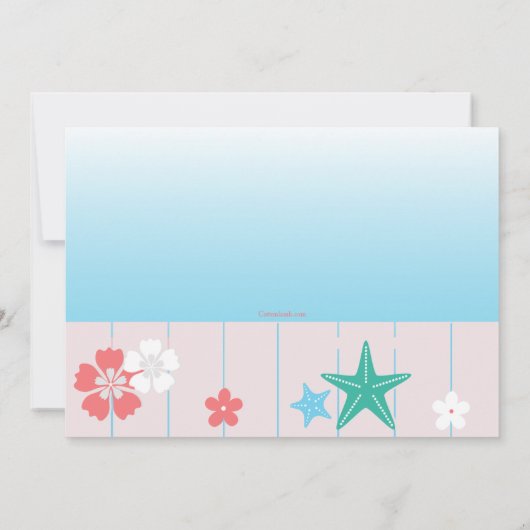 Uitnodiging voor Pool Party Ready (Achterkant)