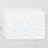 Uitnodiging voor poolpartijen (Achterkant)