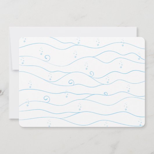 Uitnodiging voor poolpartijen (Achterkant)