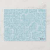 Uitnodiging voor poolpartijen (Achterkant)