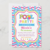 Uitnodiging voor poolpartijen (Voorkant)