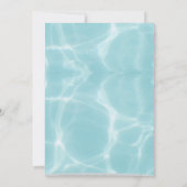 Uitnodiging voor poolpartijen (Achterkant)