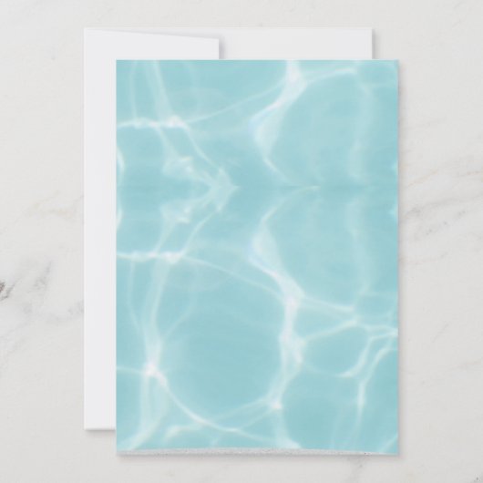 Uitnodiging voor poolpartijen (Achterkant)