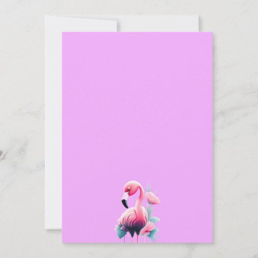 Uitnodiging voor poolpartijen (Achterkant)