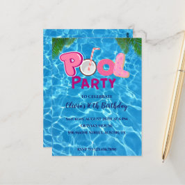 Uitnodiging voor poolpartijen