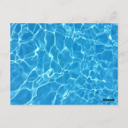 Uitnodiging voor poolpartijen (Achterkant)